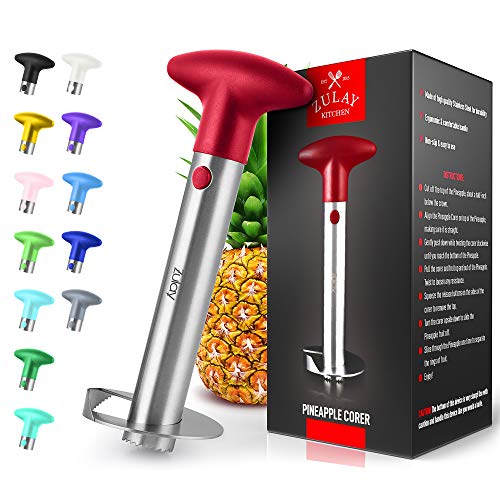 Zulay Kitchen Pineapple Corer and Slicer tool Stainless Steel