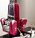 Travel Organizer Full Pack Set - Packing Cubes, Toiletry Bag, Shoes Bag, ZipBags (PINK)