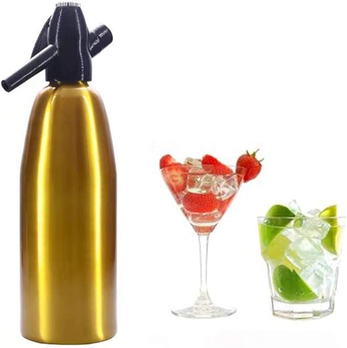 Sifón De Soda, Refresco De Pantalla Plana, 1 Litro, Con Lo Carbonatada