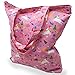 ADELEY Cute Pink Medium 39 x 36 cm Unicorn Rainbow Reusable Waterproof Shoulder Handbag Tote Bag for Women Kids