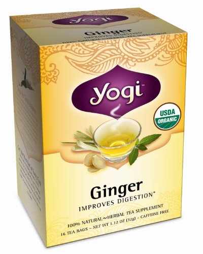 Ginger tea organic yogi teas 16 bag
