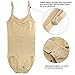 MISSALOE Women Seamless Basic Shapewear Mid-Thigh Bodysuit Comfort Bodyshaper