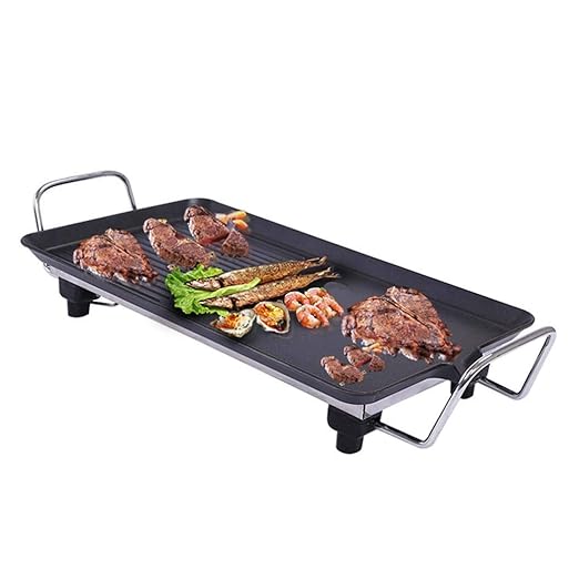 DSHBB BBQ Pan Griddle Teppanyaki Duck 1800w, Horno Eléctrico Multi ...