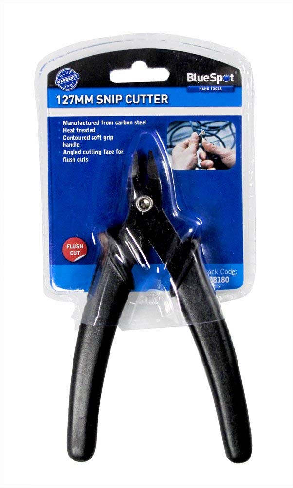 Blue Spot Tools 08180 Bluespot 127mm Snip Cutter, Black