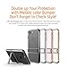 LABC, iPhone 8 Plus/iPhone 7 Plus Case, Kickstand Clear Case, Easy Grip/High Durability/Anti Slip/Protection -Black (LABC-127-CBK)