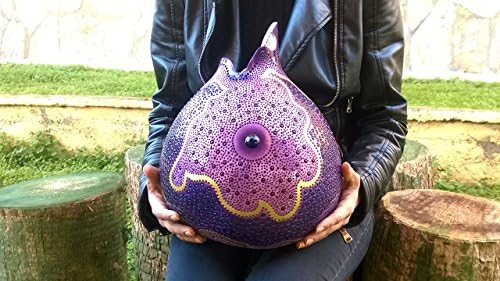 A Phenomenal Purple | Handmade Gourd Lamp Shade Night Light Unique Birthday Christmas Gift Idea Women Men Home Decor