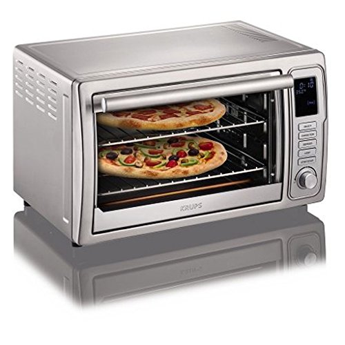 KRUPS,Deluxe Convection Toaster Oven, Stainless Steel 22.80 x 18.70 x