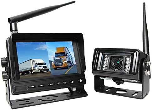 Rear View Safety RVS-25W Wireless Backup Camera System (5" Dual Screen Display)