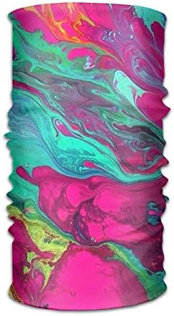 Multi-Purpose Tie Dye Cowboy Bandanas Headband For Dust, Raves, Riding, Outdoors Etc