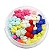 12yards/lot(1yard/pc) 10-15mm Mixed Colors Pom Pom Trim Ball Fringe Ribbon Lace