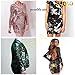 LQIAO Fluorescence Gold Sequin Fabric Flip Up Mermaid Reversible Color Changing Strips Shimmer Sequin Fabric by the Half of Yard Wedding/Pillow Cover/Dress Home DIY