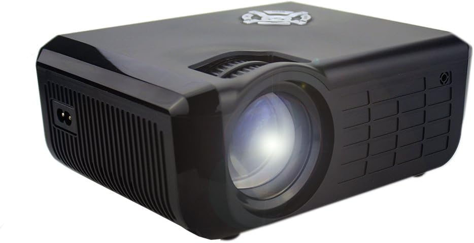 2200 lumens Projector(Warranty include), Dihome 2017 Updated HD 1080P LED Projector Home Cinema Theater Portable Multimedia Video Projector, Support USB HDMI AV SD VGA DH022