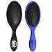 Wet Brush Collection Metallic, Black and Blue, 2 Piece