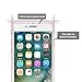 MoKo iPhone 7 Plus Screen Protector, [Tempered Glass] HD Clear 9H Hardness Ballistic Glass Screen Protector with Oleophobic Coating for Apple iPhone 7 Plus/iPhone 6s Plus / 6 Plus 5.5