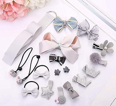 Amazon Com Baby Hair Clips Cute Hair Bows And Baby Elastic Hair