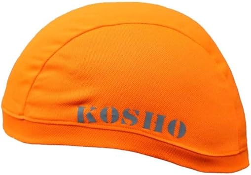 Amazon Co Jp Kosho ヘルメット インナーキャップ １枚 フリーサイズ 速乾 吸汗 抗菌消臭 オレンジ スポーツ アウトドア