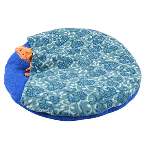 YUYUSO Extra Large Reptile Hide with Soft Pad 15 Inch Hide Habitat