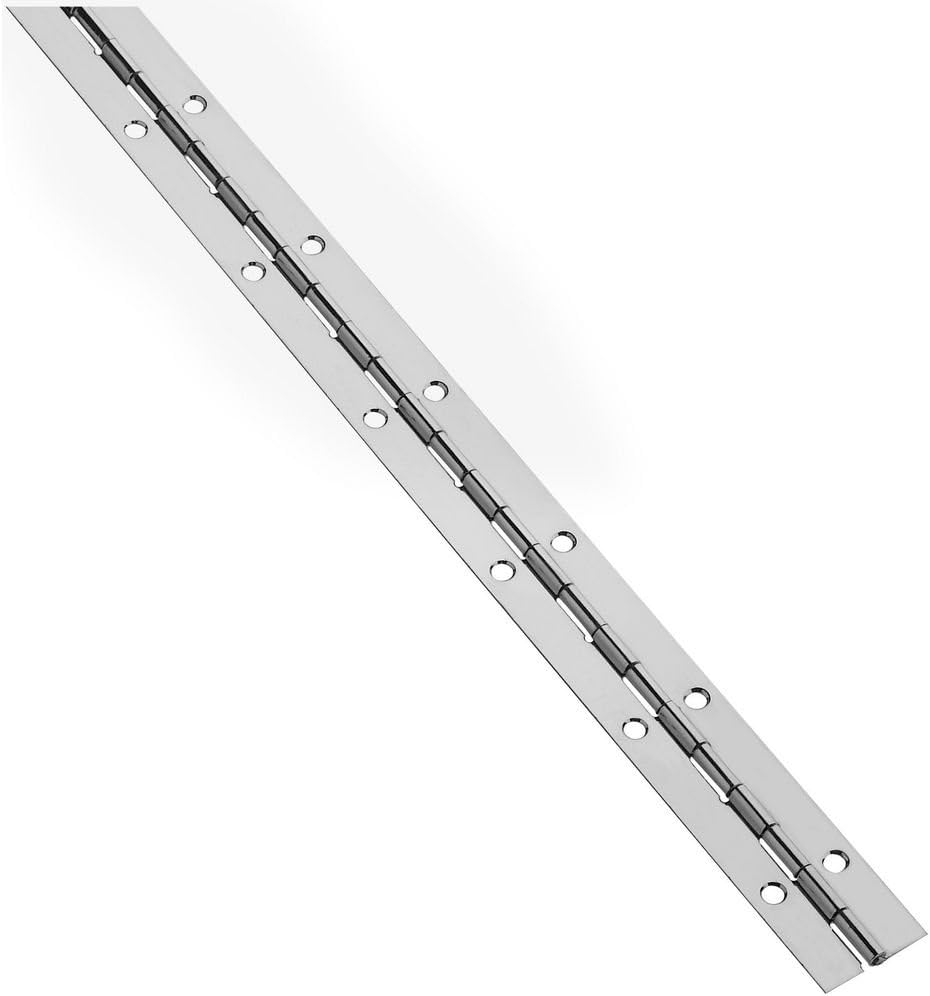 National Hardware N148-379 V570 Continuous Hinge in Nickel