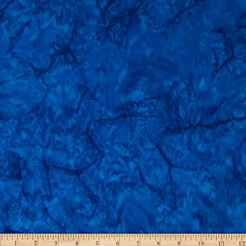 Robert Kaufman Artisan Batiks Prisma Dyes Mottled Royal Fabric By The Yard, Royal