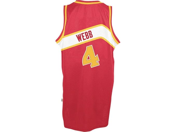 atlanta hawks spud webb jersey