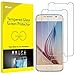 JETech Screen Protector for Samsung Galaxy S6, Tempered Glass Film, 2-Pack