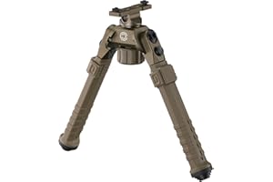 CVLIFE Bipod for Rifle Bipod Compatible with M-Rail Swivel Bipods for Rifles Made of Aluminum and Lightweight High-Strength P