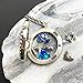 Star Necklace - Star Of David For Women With Jewish Charms The Best Of Jewish Necklace | Floating Locket Hebrew Necklace | Jewish Jewelry for women | Chai necklace | Life Necklace