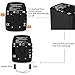 Travel Adapter Worldwide All in One Universal Power Converters Plug Adapter with 4 Usb Smart Charging Port Totally 5.0V/5.0A, for Europe,UK,AUS,Spain Italy Cover 150+Countries for Laptop, Cell Phone