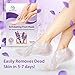 NEW 2019 Exfoliating Foot Peel Mask For Soft Touch 2 Pairs Baby Foot Peel - Peeling Away Calluses Dead Skin Remover for Feet - Repair Rough Heels - Lavender Baby Feet
