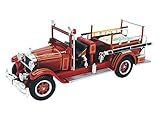 Signature Models 1928 Studebaker Fire Truck Ft. Wayne Fire Dept, Red 32347-1/32 Scale Diecast Model Toy Car