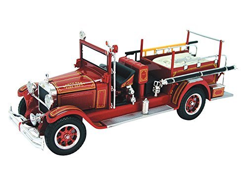 Signature Models 1928 Studebaker Fire Truck Ft. Wayne Fire Dept, Red 32347-1/32 Scale Diecast Model Toy Car