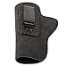 Made in USA 1911 Holster | Ultimate Suede Leather IWB Holsters - Fits All 1911 Handguns | Kimber - Colt - S & W - Sig Sauer - Rock Island & More | Concealed Carry 1911 IWB Holster | Black - Left Hand