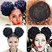 Wffo 1 Piece Synthetic Afro Kinky Curly Explosion Ponytail Hair Extension Drawstring Ponytail Puff Wig (C)thumb 3