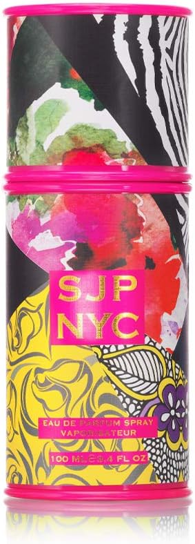 SJP NYC by Sarah Jessica Parker Eau de Parfum 100ml, Fruity Floral Perfume for Women Sexy Ladies Fragrance Spray