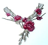 Floral Bouquet Lace Applique Bridal Dress Trims Sewing