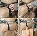 Magic Headrest Hooks for Car - Durable and Strong Backseat Headrest Hanger Storage for Handbag, Purse, Backpack and Grocery Bags, 4 Pack Universal Vehicle Car Seat Back Headrest Sturdy Hangers