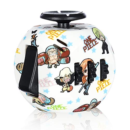 FIDGET DICE 6 Sides Fidget Toys Cube Relieves Stress and Anxiety Cube