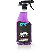 Optimum Power Wheel and Tire Cleaner - Acid-Free, Wheel Cleaning Spray Formula - Safe on All Wheel and Tire Types (17 oz)