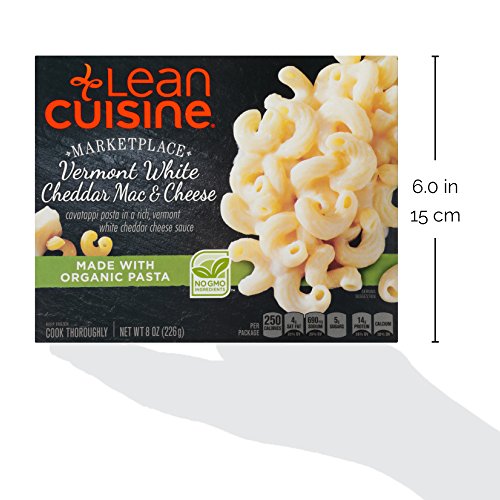 Lean Cuisine Vermont White Cheddar Mac and Cheese 8 oz. Frozen Meal - Image 8