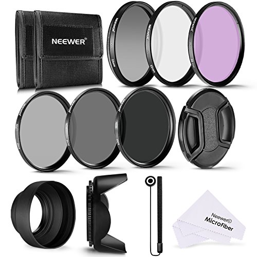 Neewer 55mm professional uv cpl fld lens filter and nd …