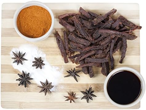 Asian Fusion Shredded Dried Beef Jerky: Made To Order Premium Snack (8 OZ)