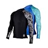 HUGE-SPORTS-Mens-Splice-UV-Sun-Protection-UPF-50-Crew-Neck-Skins-Rash-Guard-Long-Sleeves