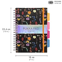 Pukka Pad 5 Subject Spiral Notebook 3-Pack - 200