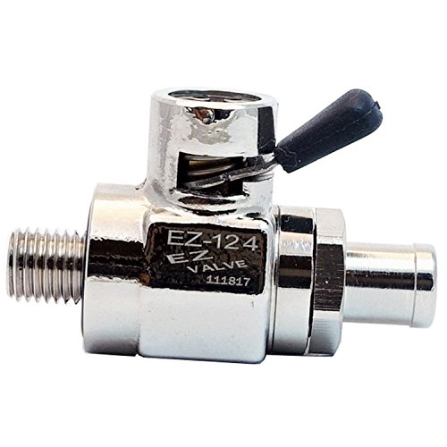 EZ-124(10mm-1.25) EZ Oil Drain Valve with removable Straight Hose End(H-001) Combo