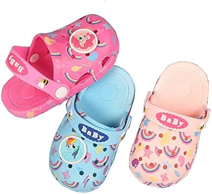 rainbow unicorn sandals