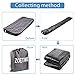 Zoetime Upgraded Twin Air Mattress Blow up Elevated Raised Bed Inflatable Airbed with Built-in Electric Pump, 77 x 39 x 18 inches, Gray