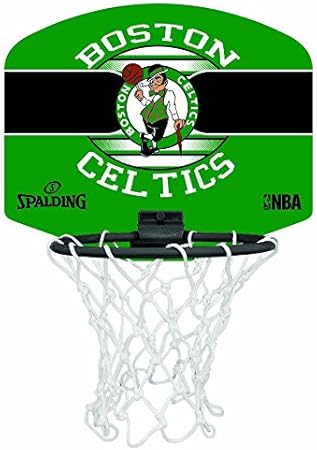 Spalding NBA Miniboard Boston Celtics 77-651Z Minicanasta, Unisex ...