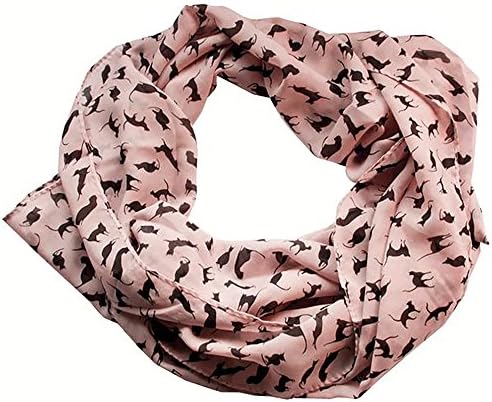 Meowingtons Clowder Cat Scarf (Pink)