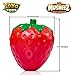 YoYa Toys Stress Relief Squishy Strawberry Toy Funny, Anxiety Relieving Squeeze Toy - Super Slow Rising - Pleasant Strawberry Cake Smell - Jumbo Size - Nice Gift for Kids and Adults