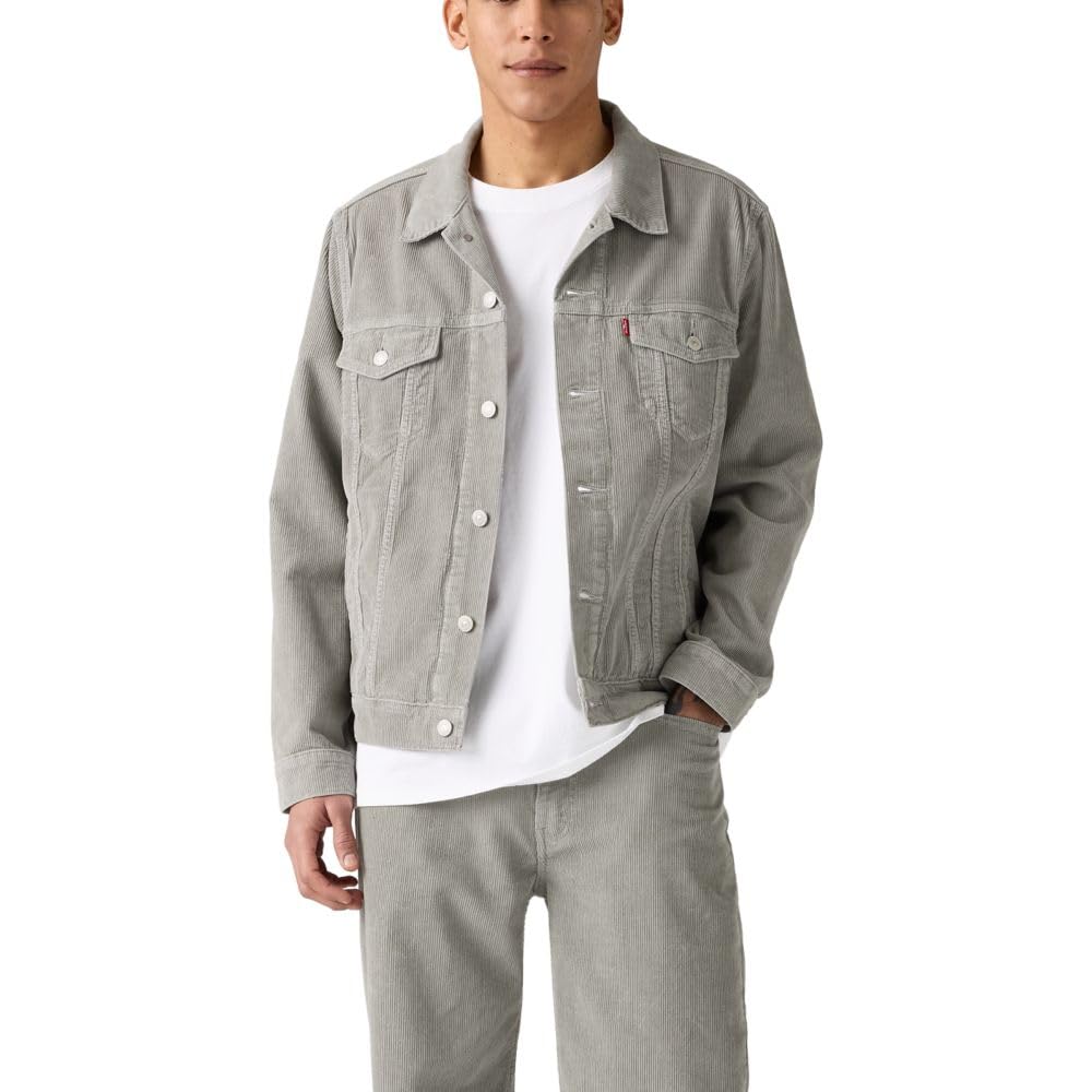 Levi's Men's Trucker Jacket (Also Available in Big & Tall), (New) Limestone (Non Stretch), Large Image